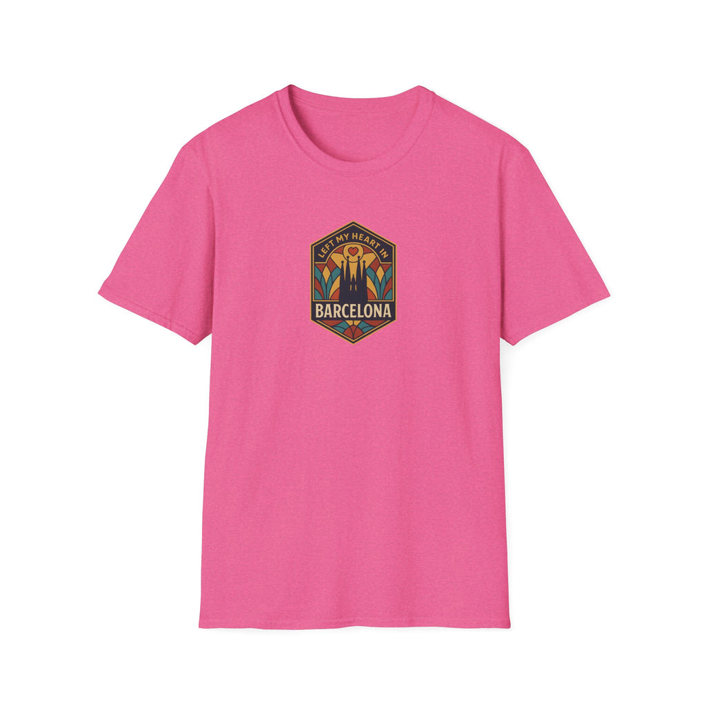 Barcelona Heart Badge T-Shirt